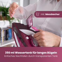 Bomann DB 6005 CB gőzölős vasaló kerámia talppal 2600W 4