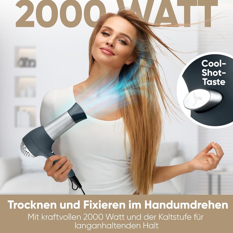 Bomann HTD 889 CB ezüst-szürke hajszárító