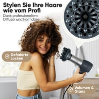 Bomann HTD 889 CB ezüst-szürke hajszárító 4