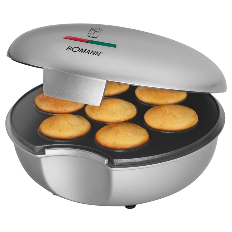 Výrobník muffinov Bomann MM 5020 CB 900 W – strieborný