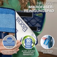 Bona Spray Mop s čistiacim prostriedkom na tvrdé podlahy (850 ml) a 2 návlekmi z mikrovlákna 3