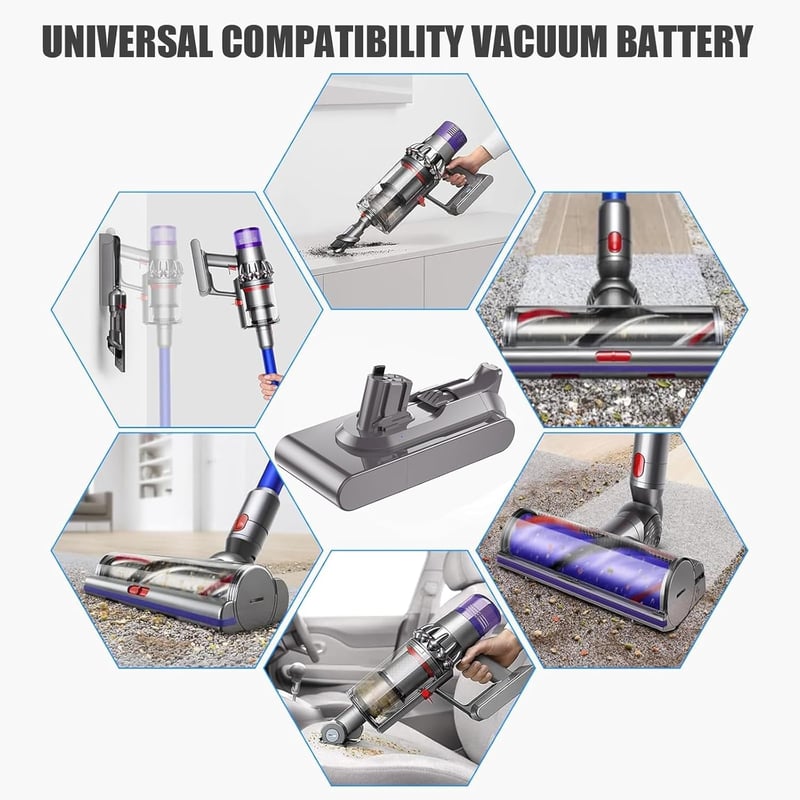 Bonadget V11 Dyson porszívó akkumulátor - V11 Fluffy Absolute Animal Pro