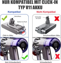 Bonadget V11 Dyson porszívó akkumulátor - V11 Fluffy Absolute Animal Pro 3