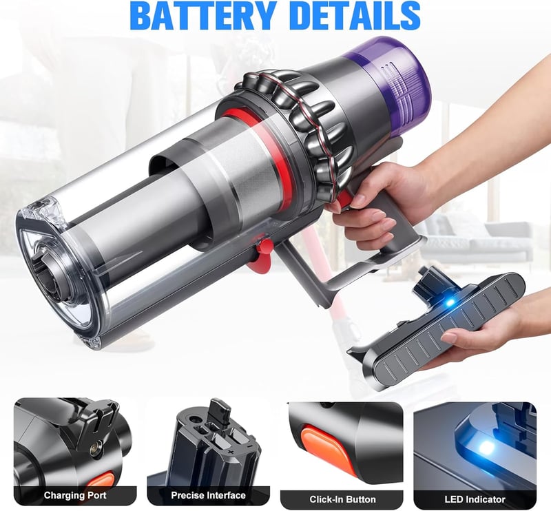 Bonadget V11 lítium akkumulátor Dyson V11 V15 porszívóhoz