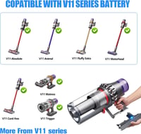 Bonadget V11 lítium akkumulátor Dyson V11 V15 porszívóhoz 5