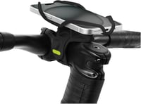 Bone Bike Tie 5 Pro kerékpár kormánycsőre szerelhető telefon tartó szilikon ütéscsillapítással 4.7-7.2 hüvelyk fekete iPhone 17 16 15 ú 1