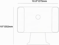 BongBingBoo iPad Pro 13 állvány mágneses tartó Apple iPad Pro 13 hüvely M4 M5 ezüst színű 5