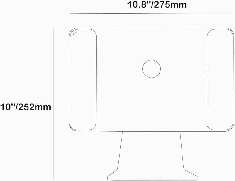 BongBingBoo iPad Pro 13 állvány mágneses tartó Apple iPad Pro 13 hüvely M4 M5 ezüst színű