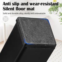 BONJUME 4 db fém asztalláb 60 cm összecsukható bútor láb fekete 6