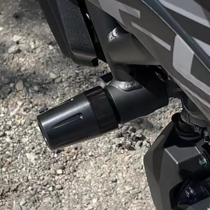 BONJUME CNC bukókeret csúszka motorhoz Yamaha MT-07 FZ07 Tracer 2014-2024 esésvédő csapágyvédő párban fekete