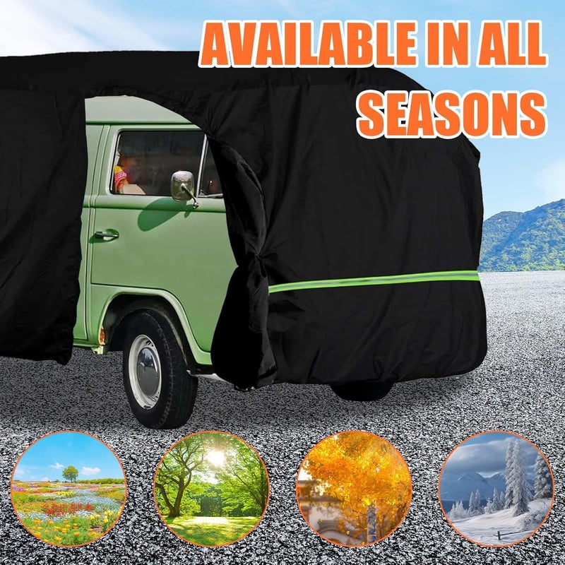 BONJUME Teljes Autóvédő Ponyva VW Type 2 T1 T2 T3 1950-1992 Westfalia Camperhez