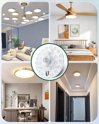 Bonlux 12W LED Modul Mennyezeti Lámpa Átalakító Készlet Természetes Fehér 4000K 2