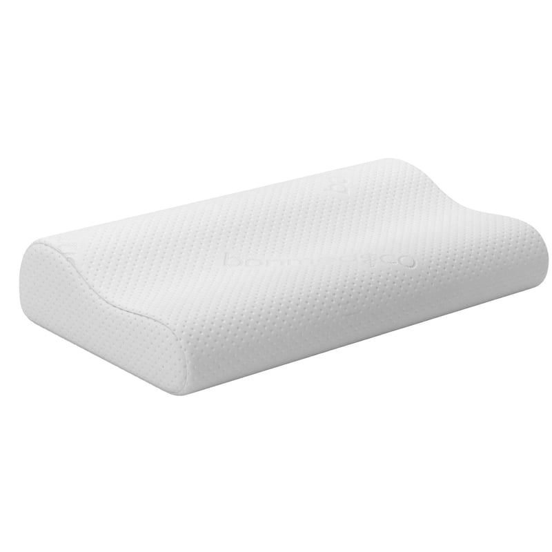 Ergonomický vankúš pod krk z pamäťovej peny bonmedico Dreamy pre spáčov na chrbte a na boku