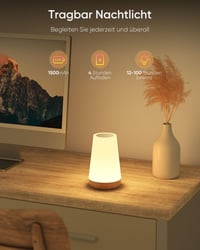Bonsery éjjeli lámpa érintésérzékeny dimmer távirányítóval USB töltéssel 13 szín 3