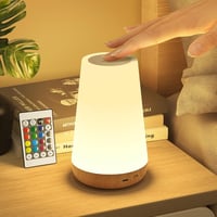 Bonsery éjjeli lámpa érintésérzékeny dimmer távirányítóval USB töltéssel 13 szín 1