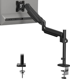 BONTEC állítható monitortartó gázrugós karral, 13-34", 9 kg, VESA 75/100 mm