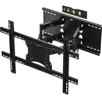Bontec Držiak na TV stenu pre 37-80 palcové zariadenia - Sklopný, otočný, kompatibilný so zakrivenými LCD/LED, nosnosť 65 kg, VESA 600x400 1