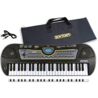 Detské digitálne piano Bontempi MelodyTouch so 49 klávesmi, čierno-biele, 588x200x65 mm, s príslušenstvom 1