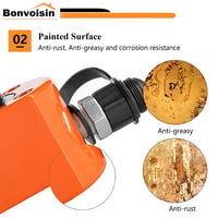 Bonvoisin 20T Hidraulikus Henger CP-180 Kézi Szivattyúval, 30mm Lökethossz 4