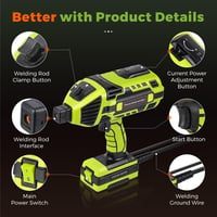 Bonvoisin 220V Hordozható Inverter Hegesztőgép 20-120A IGBT Technológia 5