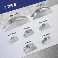 Bonvoisin kézi csőhajlító 6-22mm réz alumínium csőhöz 0-90° hajlítási tartomány 2