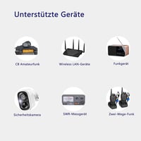 Boobrie SMA Koaxiális Kábel RG316 15cm 90° Szög WiFi Antenna Csatlakozó 2db 6