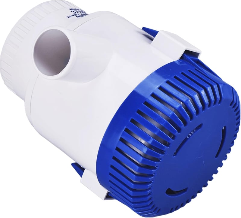 BOOMSTART 12V 3700 GPH Merülő Bilge Szivattyú Hajó Jacht Lakóautó Vízpumpa
