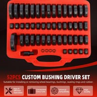 BOOMSTART 52 részes csapágy szerelő készlet, tömítőgyűrűk, 18-65mm 2
