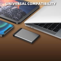 BootyBay 1TB Ultravékony Hordozható USB Külső Merevlemez Asztali és Laptop Számítógéphez 7