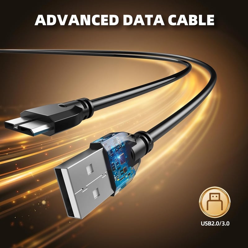 BootyBay 1TB Ultravékony Hordozható USB Külső Merevlemez Asztali és Laptop Számítógéphez