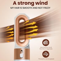BootyBay 5 az 1-ben hajszárító kefe ionos negatív technológiával 110000 rpm 2