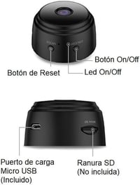 BootyBay Mini WiFi Biztonsági Kamera - Rejtett Megfigyelés Autóhoz, Lakáshoz és Irodához 6