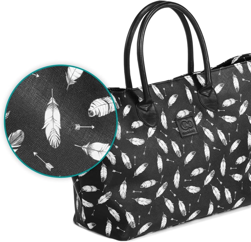 BootyBay Mommy Bag Fekete Pelenkázó Táska Anyukáknak