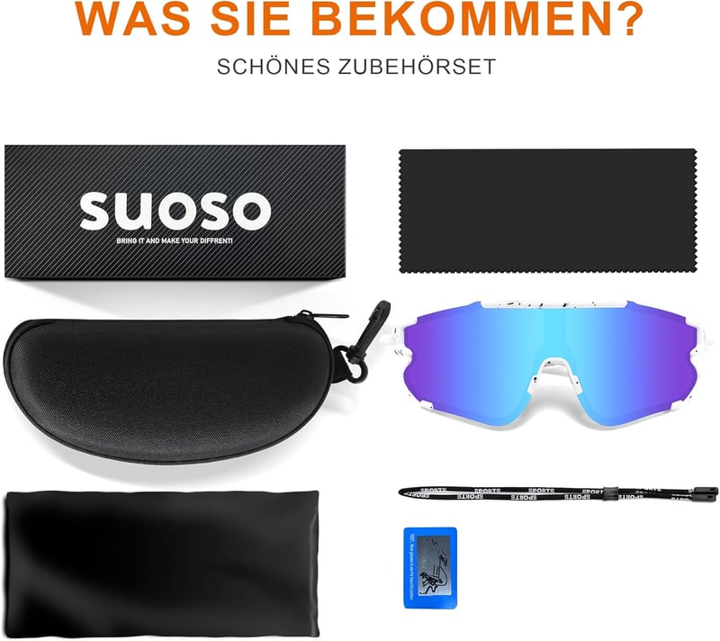 BootyBay Polarizált Sportüveg Kerékpár Síelés UV400 Védelem Unisex