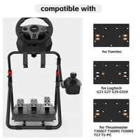 BootyBay PXN A9 Versenykormány Állvány - Összecsukható, Dönthető, Univerzális Váltókarral Logitech G25/G27/G29/G920 és Thrustmaster Kormányo 3