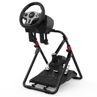 BootyBay PXN A9 Versenykormány Állvány - Összecsukható, Dönthető, Univerzális Váltókarral Logitech G25/G27/G29/G920 és Thrustmaster Kormányo 1