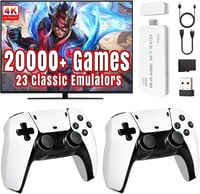 BootyBay Retro Játékkonzol 22000+ Játékkal, 2 Vezeték Nélküli Kontrollerrel, HDMI TV Csatlakozás 1