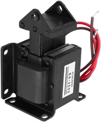 BootyBay SA-2602 AC Elektromágnes 220V Push-Pull Szolenoid, 19.6N Húzóerő, 15mm Löket, 50/60Hz Ipari Elektromágnes 7
