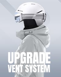 BootyBay Unisex Síszemüveg - Szemüvegeseknek is, Cserélhető Lencsékkel, OTG UV Védelem, Sisakkompatibilis, Páramentes Szférikus Sí és Snowbo 5