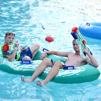 BootyBay Vízi Pisztoly 10m Lőtávolsággal - 750ml Nagy Kapacitású Vízfegyver Gyerekeknek és Felnőtteknek - Kék Színű ABS Műanyag Játék 6