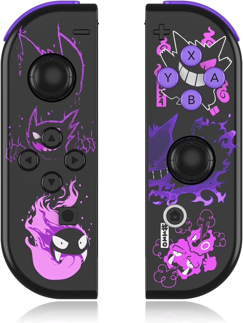 BootyBay Wireless Controller Switch L/R Szürke - Wake-up és Screenshot Funkcióval