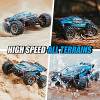 BootyBay YC100 Távirányítós Autó - 36+ km/h Sebességű 1:20 RC Monster Truck - 4WD Terepjáró Elektromos Crawler 2 Akkumulátorral Gyerekeknek  3