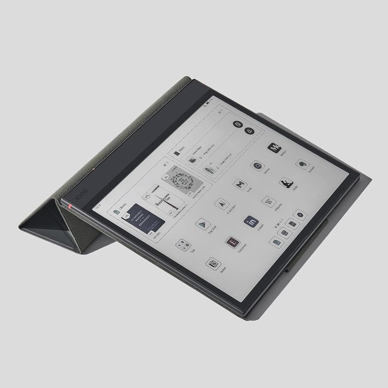 BOOX Note Air4 C Flip Tok Mágneses Összehajtható Védőtok Automatikus Alvás/Ébresztés Funkcióval