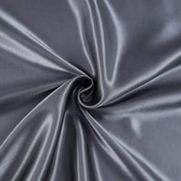 Boqingzhu szatén gumis lepedő 180x200 cm antracit szürke mikroszálas ágynemű - 180 x 200 x 30 cm, Satin Dark Grey 4