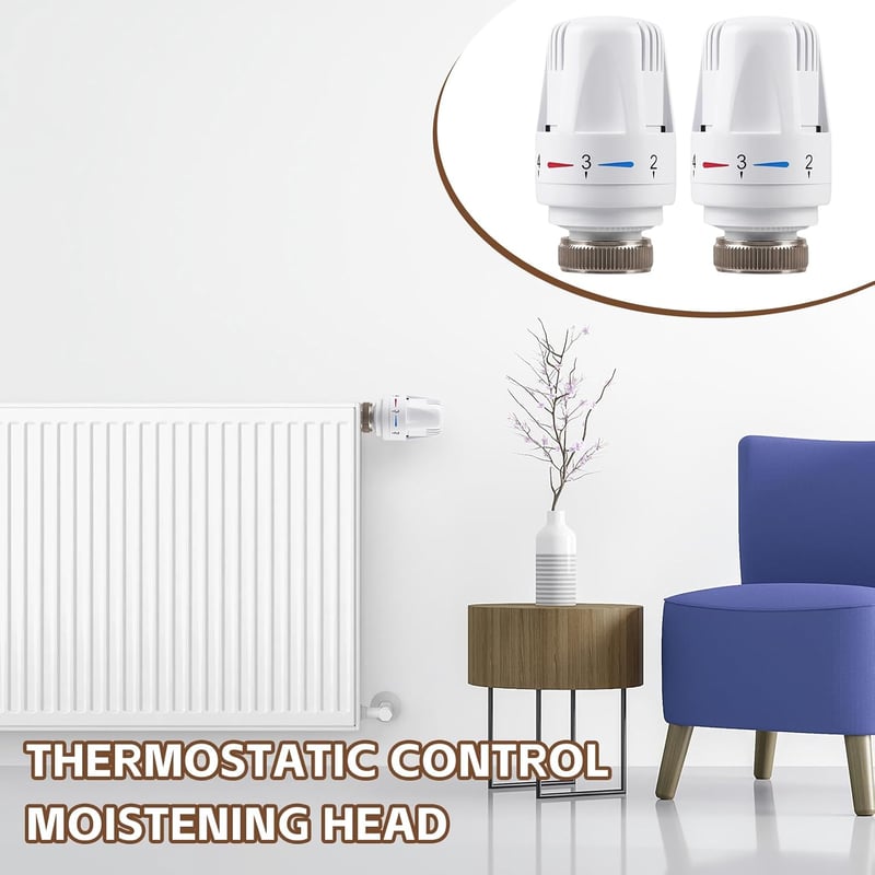 BORDEAG Termosztátfej 4 db M30x1.5 Radiátor Termosztát Fűtésszabályozó