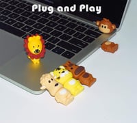 BORLTER CLAMP 16GB USB Pendrive 5 db Aranyos Állat Minta Ajándék Diákoknak - 16GB*5 Pattern-B 6