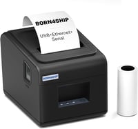 BORN4SHIP 80mm Termikus Blokknyomtató USB/LAN/Soros Porttal Automata Vágással 1