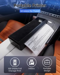 BORN4SHIP P83 A4 hordozható termál nyomtató iOS Android Bluetooth 7