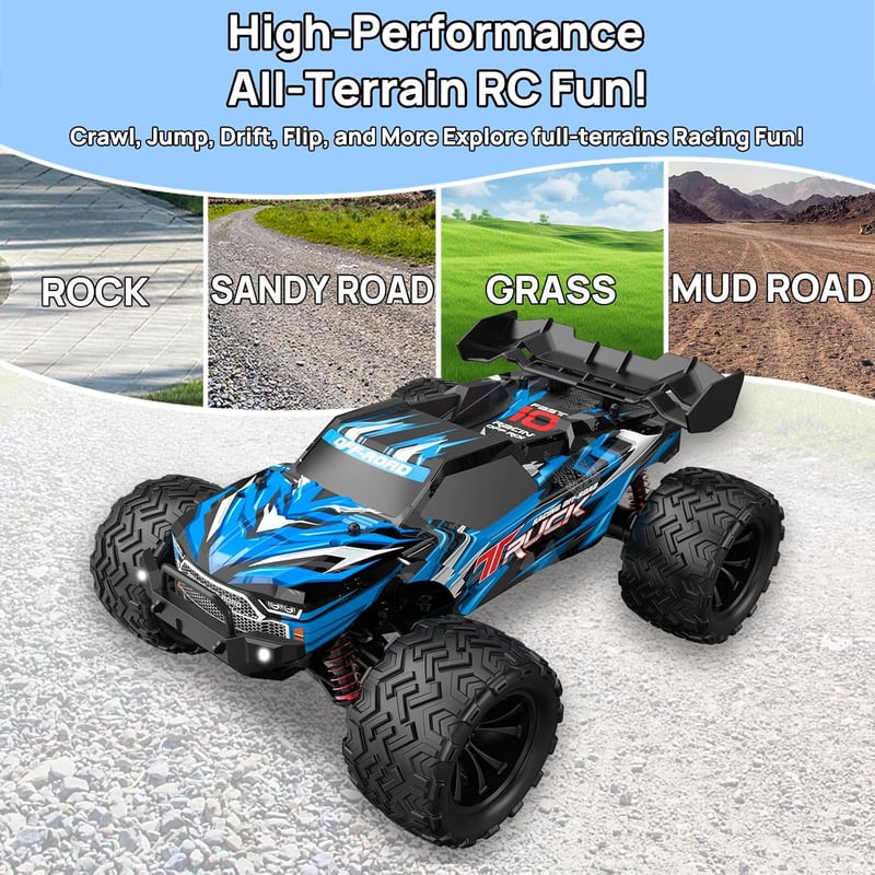 BORSTOYPRO 1:16 RC Monster Truck 40 km/h 4WD Távirányított Autó Felnőtteknek
