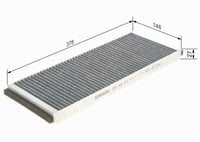 Filtru de habitaclu cu cărbune activ Bosch 1987432317 2